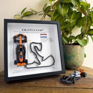 F1 Frame Dutch GP 2024 - 3D Circuit with McLaren MCL38 - Lando Norris